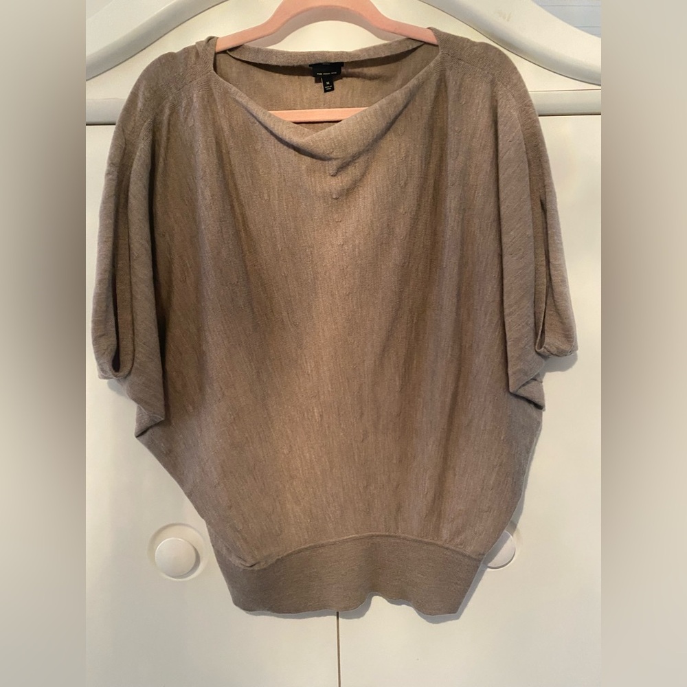 Talbots merino wool Elegant Tan Women's Sweater